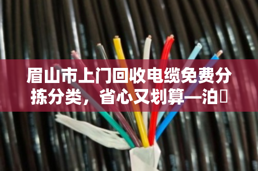 眉山市上门回收电缆免费分拣分类，省心又划算—泊祎回收为你的废品变废为宝