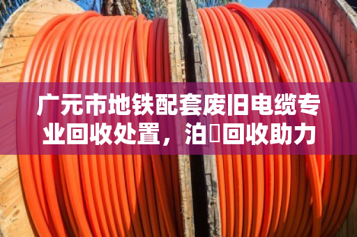 广元市地铁配套废旧电缆专业回收处置,泊祎回收助力绿色城市建设 广元市地铁配套废旧电缆专业回收处置,泊祎回收助力绿色城市建设