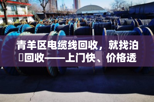 青羊区电缆线回收,就找泊祎回收——上门快、价格透明、现场结清 青羊区电缆线回收,就找泊祎回收——上门快、价格透明、现场结清