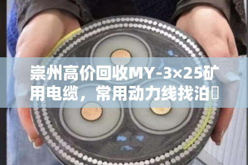 崇州高价回收MY-3×25矿用电缆,常用动力线找泊祎回收,省心又划算 崇州高价回收MY-3×25矿用电缆,常用动力线找泊祎回收,省心又划算