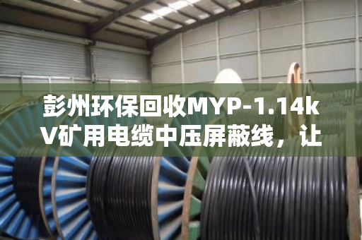 彭州环保回收MYP-1.14kV矿用电缆中压屏蔽线，让废旧电缆重获新生
