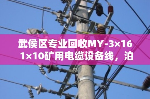 武侯区专业回收MY-3×16 1×10矿用电缆设备线,泊祎回收帮你算清这笔账 武侯区专业回收MY-3×16 1×10矿用电缆设备线,泊祎回收帮你算清这笔账