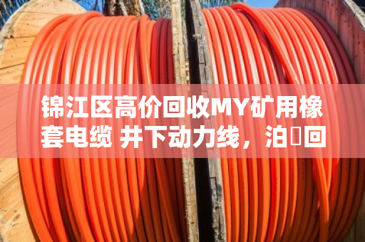 锦江区高价回收MY矿用橡套电缆 井下动力线,泊祎回收为您提供一站式专业服务 锦江区高价回收MY矿用橡套电缆 井下动力线,泊祎回收为您提供一站式专业服务