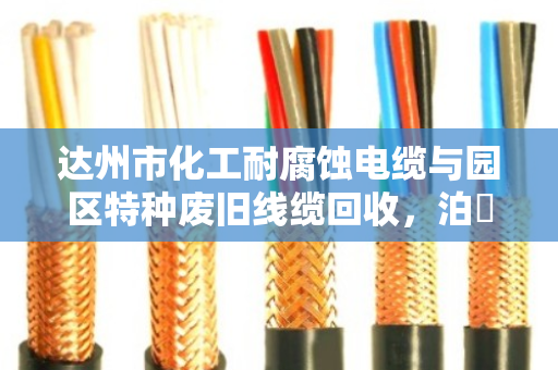 达州市化工耐腐蚀电缆与园区特种废旧线缆回收,泊祎回收的专业之道 达州市化工耐腐蚀电缆与园区特种废旧线缆回收,泊祎回收的专业之道