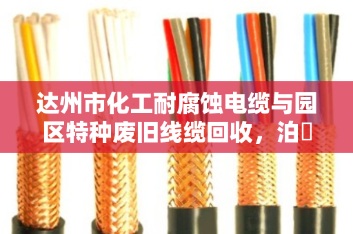 达州市化工耐腐蚀电缆与园区特种废旧线缆回收,泊祎回收的专业之道 达州市化工耐腐蚀电缆与园区特种废旧线缆回收,泊祎回收的专业之道