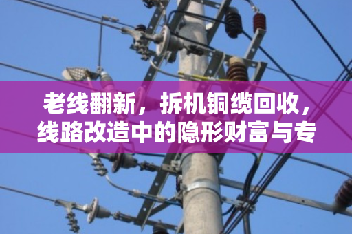 老线翻新，拆机铜缆回收，线路改造中的隐形财富与专业门道