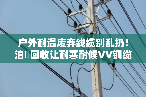 户外耐温废弃线缆别乱扔！泊祎回收让耐寒耐候VV铜缆变废为宝