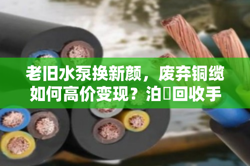 老旧水泵换新颜,废弃铜缆如何高价变现?泊祎回收手把手教你门道 老旧水泵换新颜,废弃铜缆如何高价变现?泊祎回收手把手教你门道