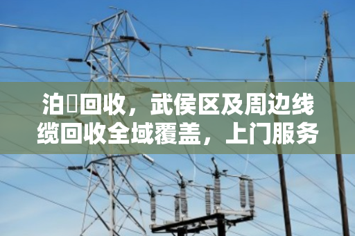泊祎回收,武侯区及周边线缆回收全域覆盖,上门服务省心又划算 泊祎回收,武侯区及周边线缆回收全域覆盖,上门服务省心又划算