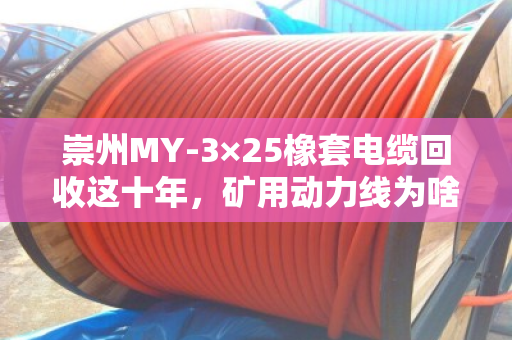 崇州MY-3×25橡套电缆回收这十年,矿用动力线为啥成了硬通货? 崇州MY-3×25橡套电缆回收这十年,矿用动力线为啥成了硬通货?