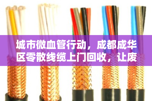 城市微血管行动,成都成华区零散线缆上门回收,让废线变现、为社区除患 城市微血管行动,成都成华区零散线缆上门回收,让废线变现、为社区除患