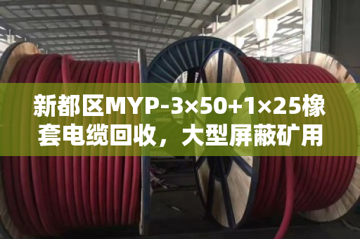新都区MYP-3×50+1×25橡套电缆回收,大型屏蔽矿用线怎么卖更划算?泊祎回收给您算明白 新都区MYP-3×50+1×25橡套电缆回收,大型屏蔽矿用线怎么卖更划算?泊祎回收给您算明白
