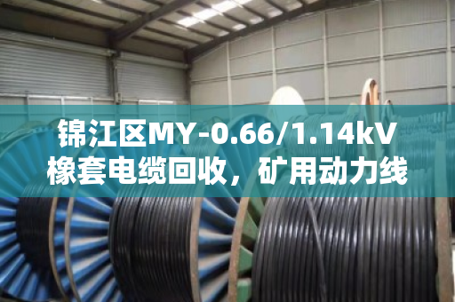 锦江区MY-0.66/1.14kV橡套电缆回收，矿用动力线变废为宝，找泊祎回收就对了