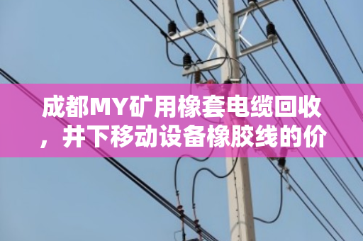 成都MY矿用橡套电缆回收,井下移动设备橡胶线的价值重生与环保之路 成都MY矿用橡套电缆回收,井下移动设备橡胶线的价值重生与环保之路