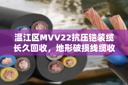 温江区MVV22抗压铠装缆长久回收，地形破损线缆收货的专业之道