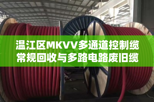 温江区MKVV多通道控制缆常规回收与多路电路废旧缆收购全解析