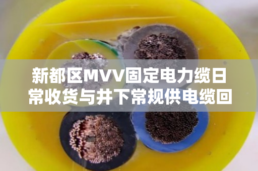 新都区MVV固定电力缆日常收货与井下常规供电缆回收的那些事儿