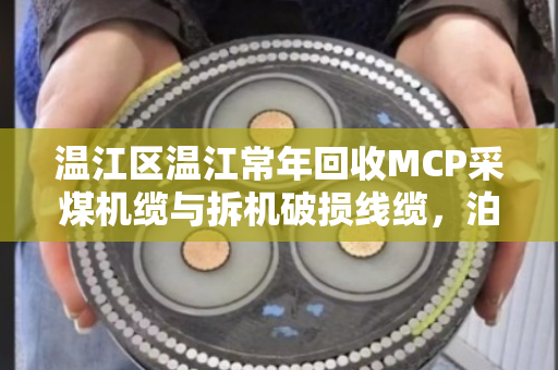 温江区温江常年回收MCP采煤机缆与拆机破损线缆，泊祎回收为您解忧