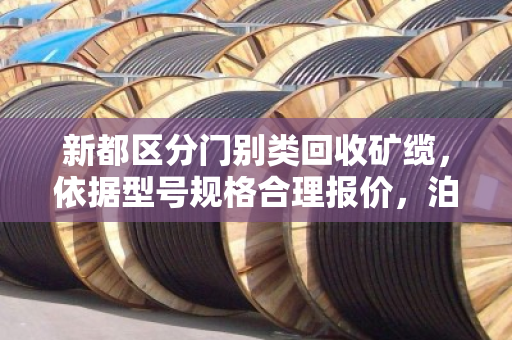 新都区分门别类回收矿缆，依据型号规格合理报价，泊祎回收让每根电缆物尽其用
