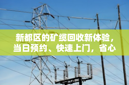新都区的矿缆回收新体验,当日预约、快速上门,省心又高效 新都区的矿缆回收新体验,当日预约、快速上门,省心又高效