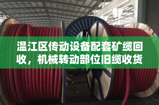 温江区传动设备配套矿缆回收，机械转动部位旧缆收货全流程解析