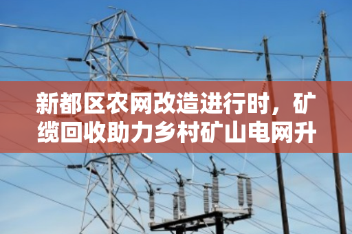 新都区农网改造进行时，矿缆回收助力乡村矿山电网升级