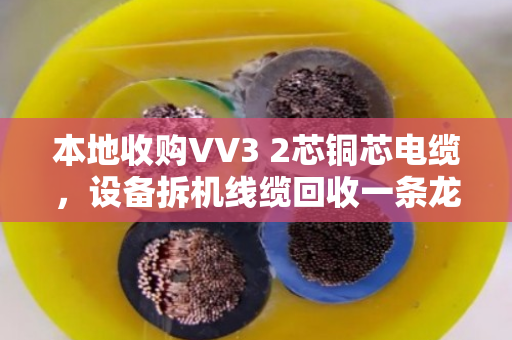 本地收购VV3 2芯铜芯电缆,设备拆机线缆回收一条龙服务 本地收购VV3 2芯铜芯电缆,设备拆机线缆回收一条龙服务