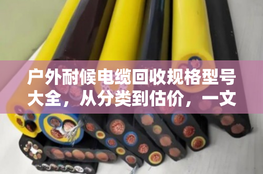 户外耐候电缆回收规格型号大全，从分类到估价，一文看懂你的废线值多少钱