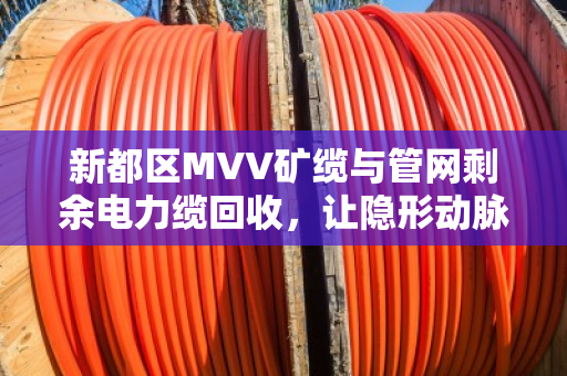 新都区MVV矿缆与管网剩余电力缆回收,让隐形动脉安全变现 新都区MVV矿缆与管网剩余电力缆回收,让隐形动脉安全变现