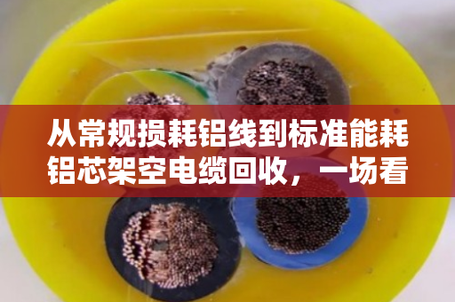 从常规损耗铝线到标准能耗铝芯架空电缆回收,一场看不见的绿色革命 从常规损耗铝线到标准能耗铝芯架空电缆回收,一场看不见的绿色革命