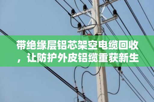 带绝缘层铝芯架空电缆回收,让防护外皮铝缆重获新生 带绝缘层铝芯架空电缆回收,让防护外皮铝缆重获新生