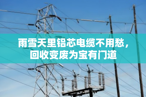 雨雪天里铝芯电缆不用愁，回收变废为宝有门道