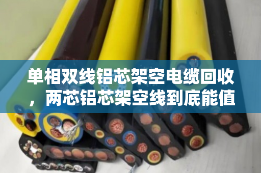 单相双线铝芯架空电缆回收，两芯铝芯架空线到底能值多少钱？泊祎回收帮你算清楚这笔账