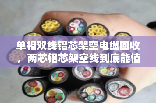 单相双线铝芯架空电缆回收，两芯铝芯架空线到底能值多少钱？泊祎回收帮你算清楚这笔账