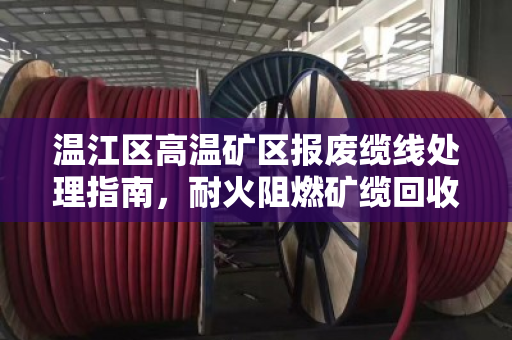 温江区高温矿区报废缆线处理指南,耐火阻燃矿缆回收的价值与实操解析 温江区高温矿区报废缆线处理指南,耐火阻燃矿缆回收的价值与实操解析