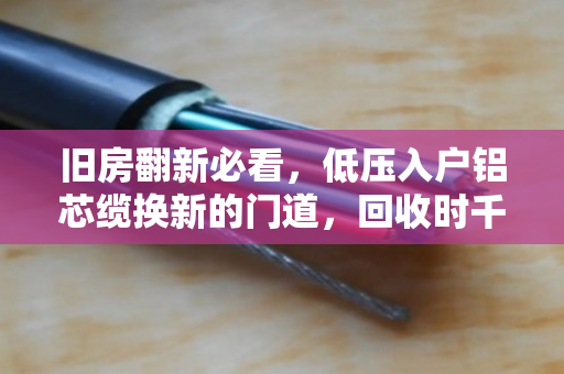 旧房翻新必看,低压入户铝芯缆换新的门道,回收时千万别踩坑 旧房翻新必看,低压入户铝芯缆换新的门道,回收时千万别踩坑