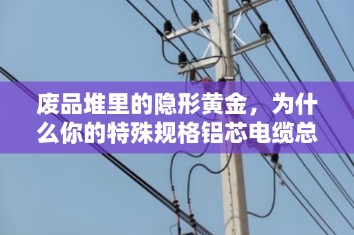 废品堆里的隐形黄金,为什么你的特殊规格铝芯电缆总被低估? 废品堆里的隐形黄金,为什么你的特殊规格铝芯电缆总被低估?
