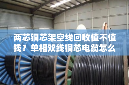 两芯铜芯架空线回收值不值钱？单相双线铜芯电缆怎么卖高价？泊祎回收手把手教你