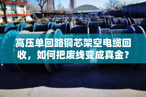 高压单回路铜芯架空电缆回收,如何把废线变成真金?单线铜芯线缆处理指南 高压单回路铜芯架空电缆回收,如何把废线变成真金?单线铜芯线缆处理指南