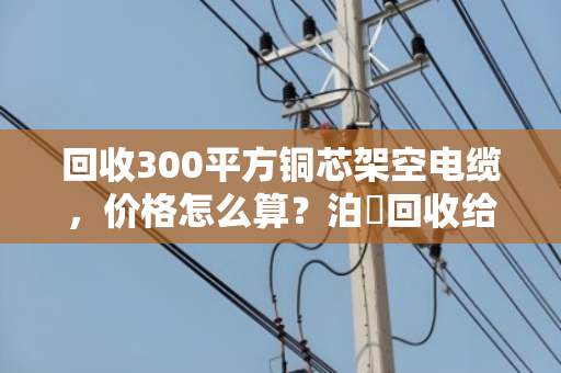 回收300平方铜芯架空电缆,价格怎么算?泊祎回收给你讲明白 回收300平方铜芯架空电缆,价格怎么算?泊祎回收给你讲明白