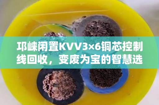 邛崃闲置KVV3×6铜芯控制线回收，变废为宝的智慧选择