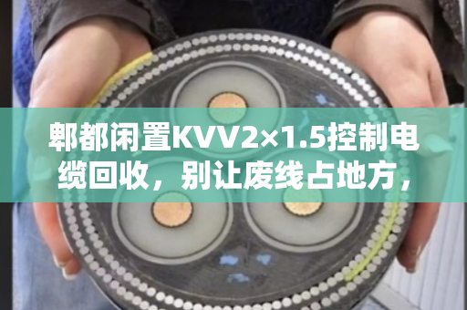 郫都闲置KVV2×1.5控制电缆回收,别让废线占地方,我们来帮你变现 郫都闲置KVV2×1.5控制电缆回收,别让废线占地方,我们来帮你变现