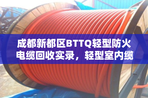 成都新都区BTTQ轻型防火电缆回收实录,轻型室内缆的重生与价值 成都新都区BTTQ轻型防火电缆回收实录,轻型室内缆的重生与价值