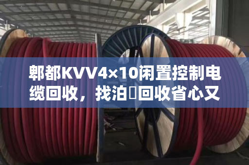 郫都KVV4×10闲置控制电缆回收,找泊祎回收省心又划算 郫都KVV4×10闲置控制电缆回收,找泊祎回收省心又划算