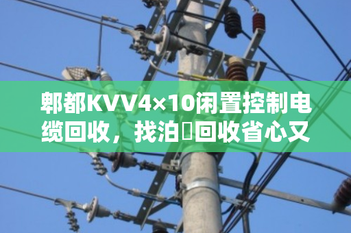 郫都KVV4×10闲置控制电缆回收，找泊祎回收省心又划算