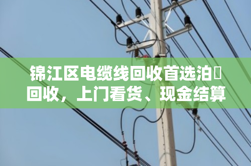 锦江区电缆线回收首选泊祎回收，上门看货、现金结算，让您的闲置电缆物超所值