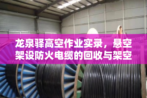 龙泉驿高空作业实录,悬空架设防火电缆的回收与架空线缆高空收线技术解析 龙泉驿高空作业实录,悬空架设防火电缆的回收与架空线缆高空收线技术解析
