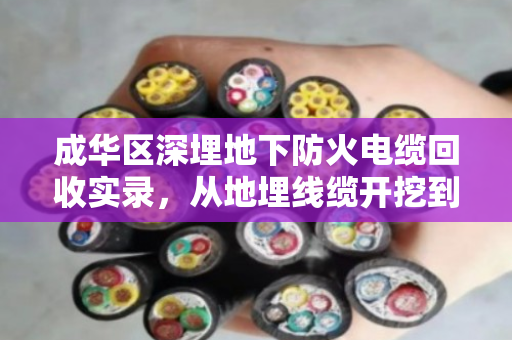 成华区深埋地下防火电缆回收实录,从地埋线缆开挖到资源再生的全流程解析 成华区深埋地下防火电缆回收实录,从地埋线缆开挖到资源再生的全流程解析