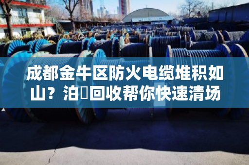 成都金牛区防火电缆堆积如山?泊祎回收帮你快速清场,变废为宝 成都金牛区防火电缆堆积如山?泊祎回收帮你快速清场,变废为宝