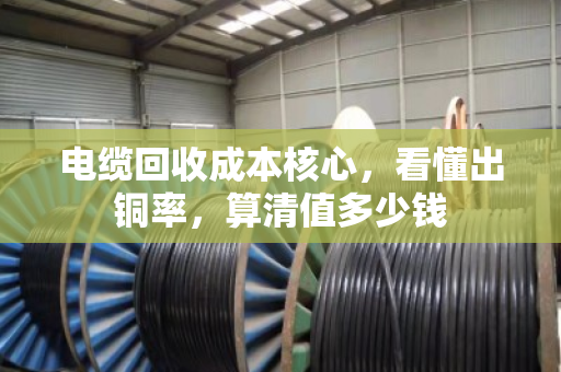 电缆回收成本核心，看懂出铜率，算清值多少钱